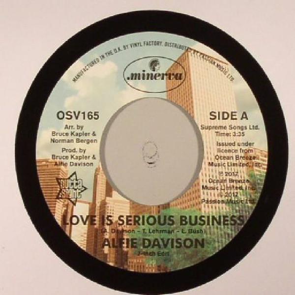 Alfie Davison - Love Is Serious Business