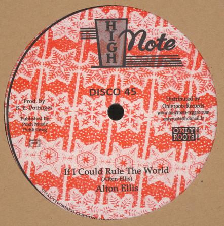 Alton Ellis, The Soul Syndicate - If I Could Rule The World / Lava