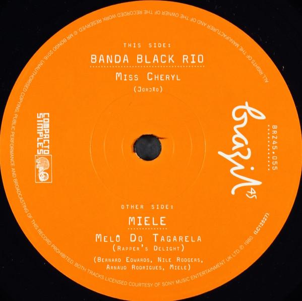 Banda Black Rio, Miele (3) - Miss Cheryl / Melô Do Tagarela = Rapper's Delight (Instrumental)
