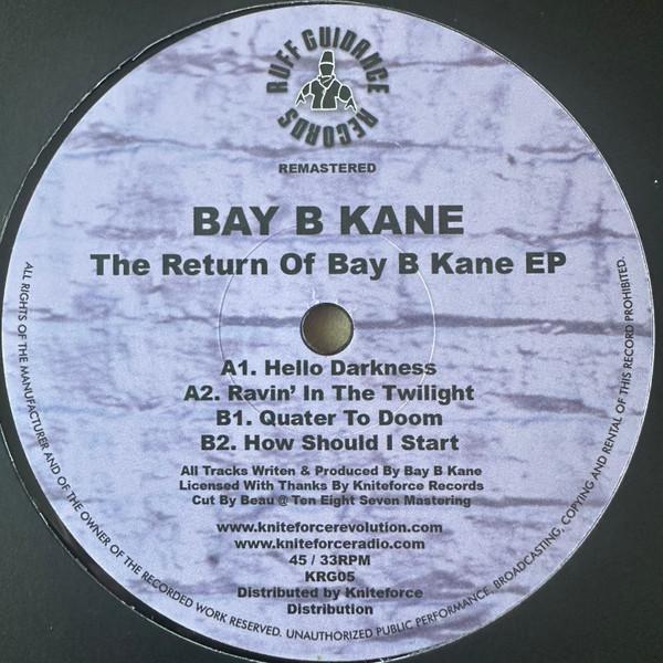 Bay B Kane - The Return Of Bay B Kane EP