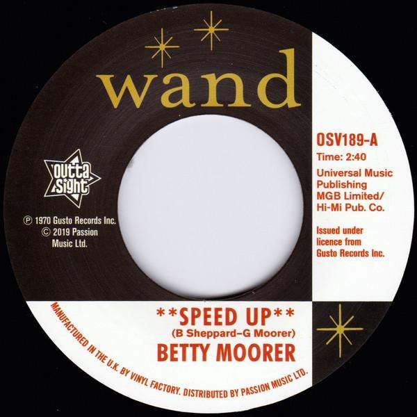 Betty Moorer - Speed Up / It's My Thing