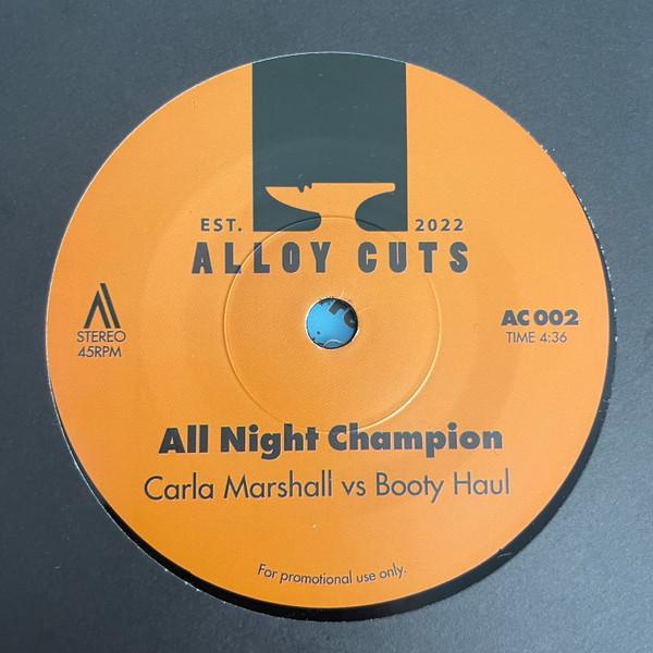 Booty Haul, Carla Marshall - All Night Champion