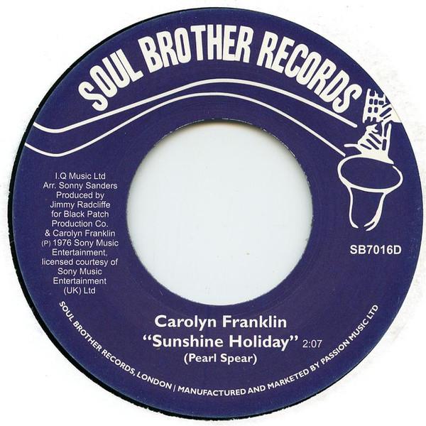 Carolyn Franklin - Sunshine Holiday / Deal With It