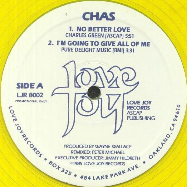 Chas (4) - No Better Love