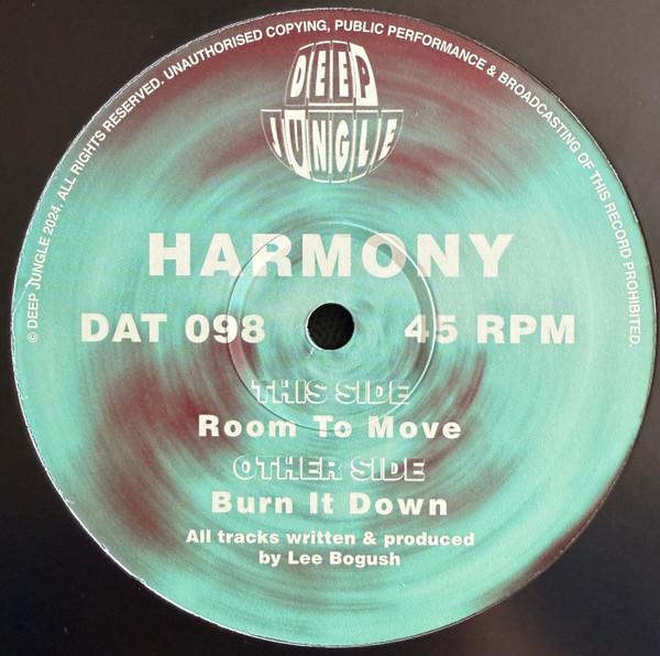 DJ Harmony - Burn It Down / Room To Move