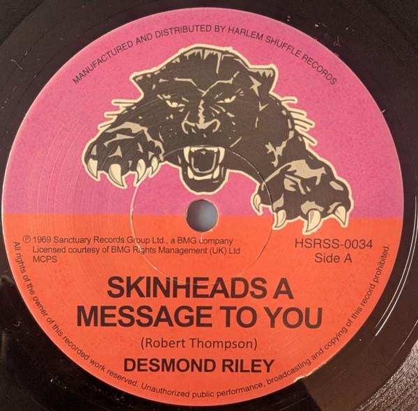 Desmond Riley - Skinheads A Message To You / If I Had Wings