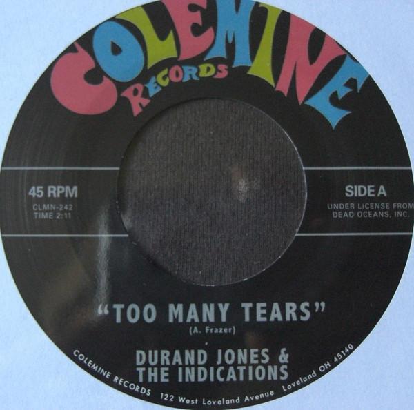 Durand Jones & The Indications - Too Many Tears / Cruisin' To The Parque