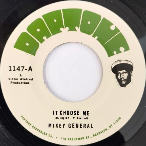 Earl Maxton, Mikey General - It Choose Me / Prattle