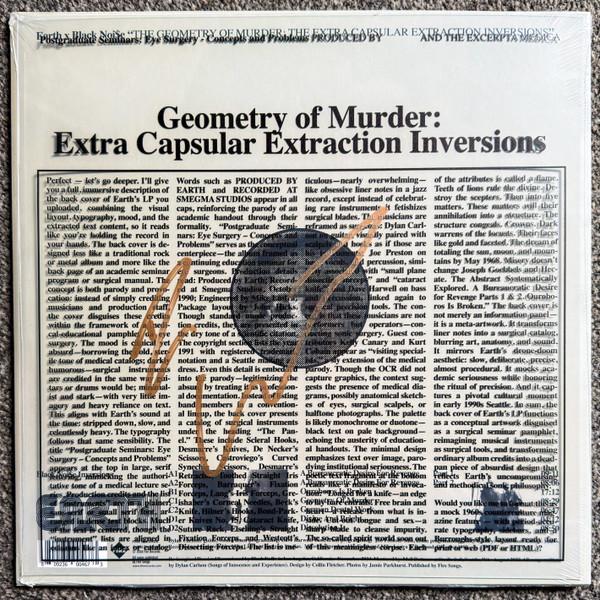Earth (2), Black Noi$e - Geometry Of Murder: The Extra Capsular Extraction Inversions