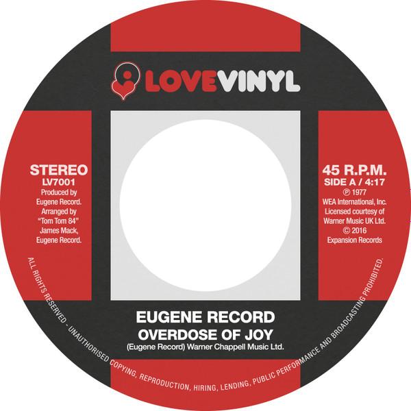 Eugene Record - Overdose Of Joy