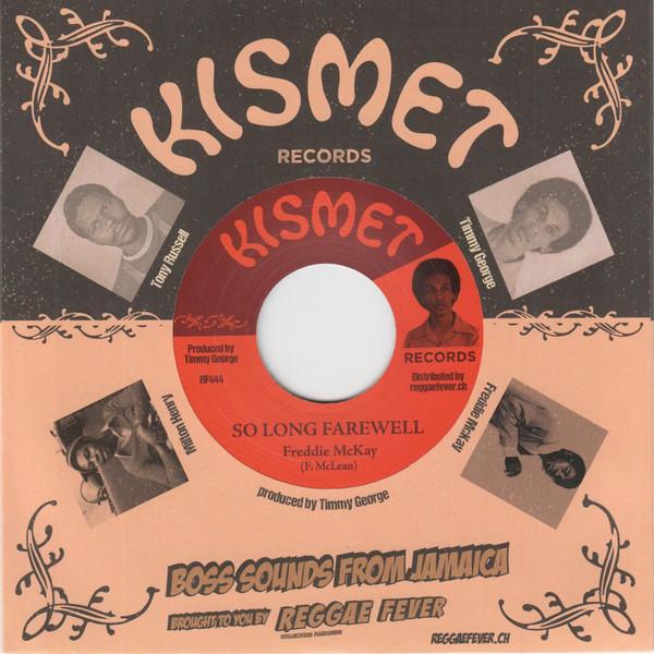 Freddie McKay, The Progressions - So Long Farewell / Live Only For Love