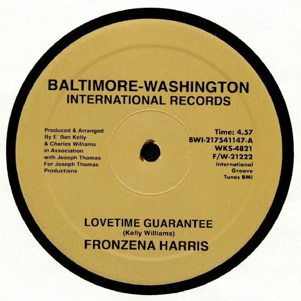 Fronzena Harris - Lovetime Guarantee
