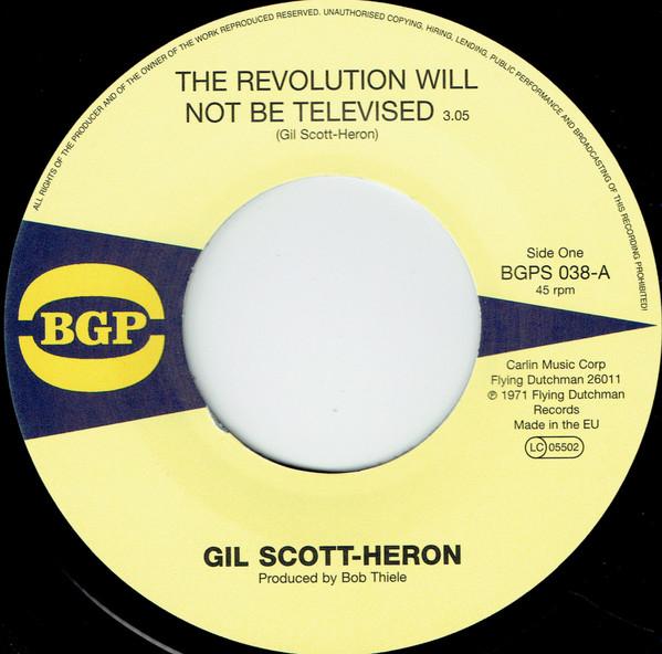Gil Scott-Heron - The Revolution Will Not Be Televised