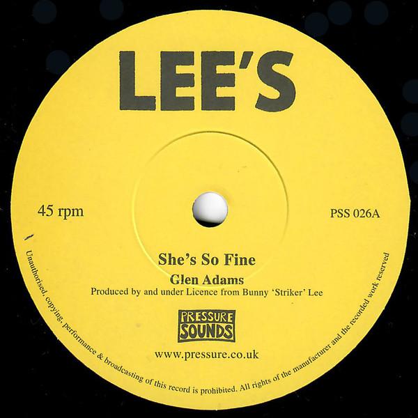 Glen Adams, Val Bennett - She's So Fine / Soul Survivor