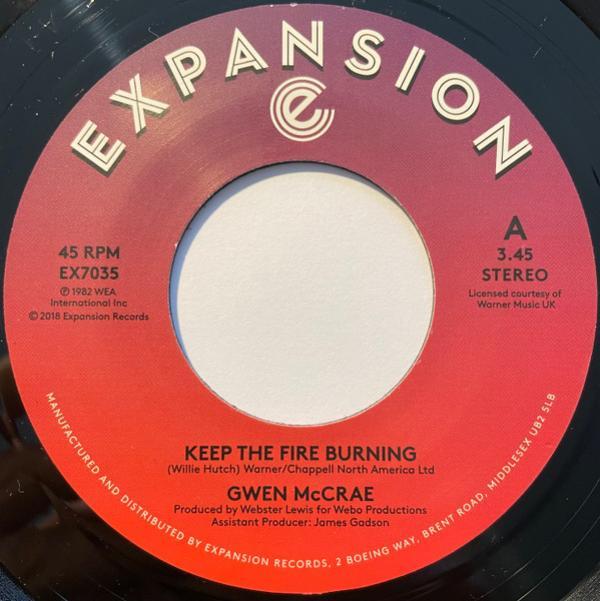 Gwen McCrae - Keep The Fire Burning