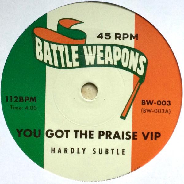 Hardly Subtle, Peggy Lee - You Got The Praise VIP / Sittin On The Dock Of The Bay (Wonderlove's Edit)