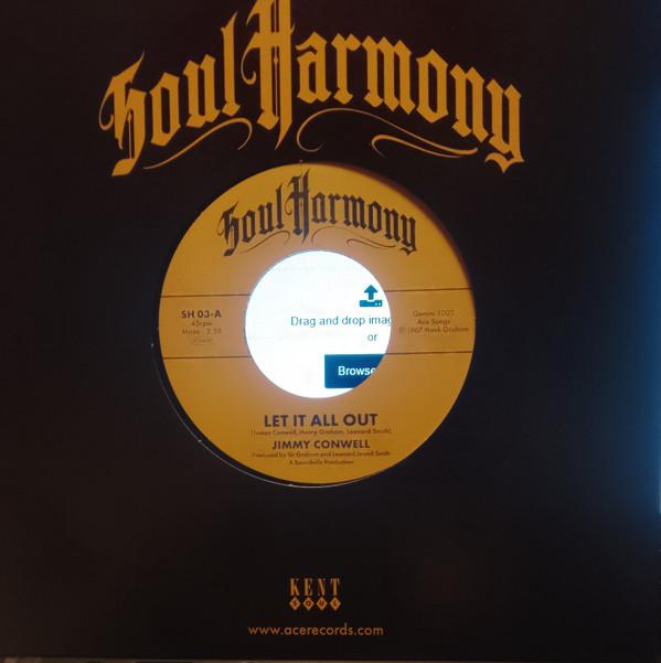 Jimmy Conwell, The Exits - Let It All Out  /  I'm So Glad