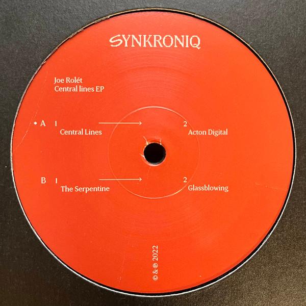 Joe Rolét - Central Lines EP