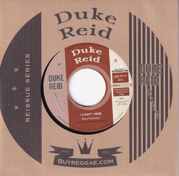 Ken Parker, Dennis Alcapone, Lizzy, Tommy McCook & The Supersonics - I Can't Hide /Ba-Ba-Ri-Ba Skank