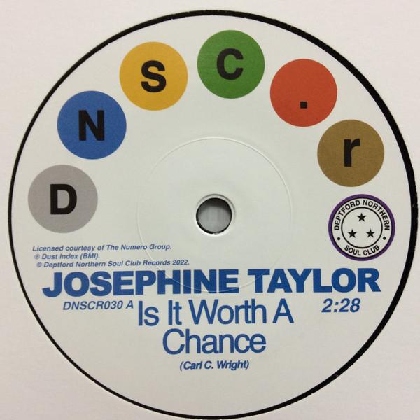 Krystal Generation, Josephine Taylor (2) - Is It Worth A Chance / Satisfied