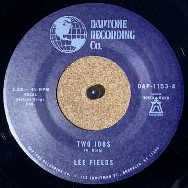 Lee Fields - Two Jobs / Save Your Tears For Someone New