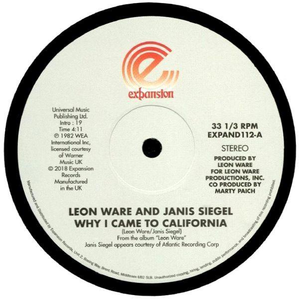 Leon Ware, Janis Siegel - Why I Came To California / Can I Touch You There
