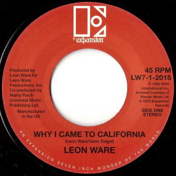 Leon Ware - Why I Came To California / Rockin' You Eternally