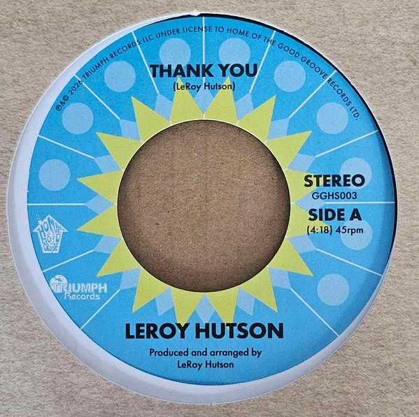 Leroy Hutson - Thank You / The Ghetto '74