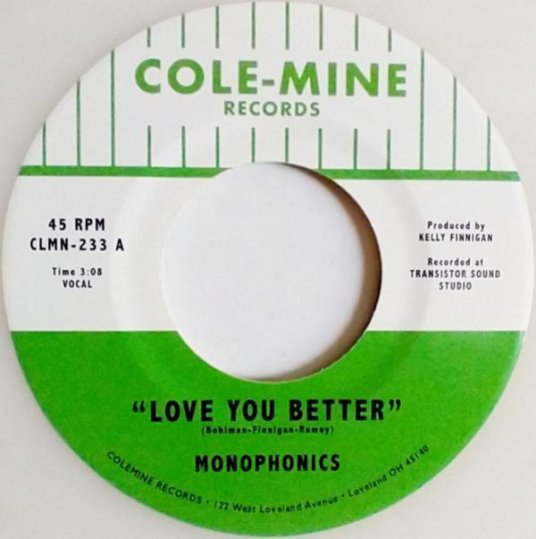 Monophonics - Love You Better / The Shape Of My Teardrops