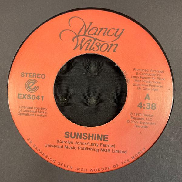 Nancy Wilson - Sunshine / The End Of Our Love