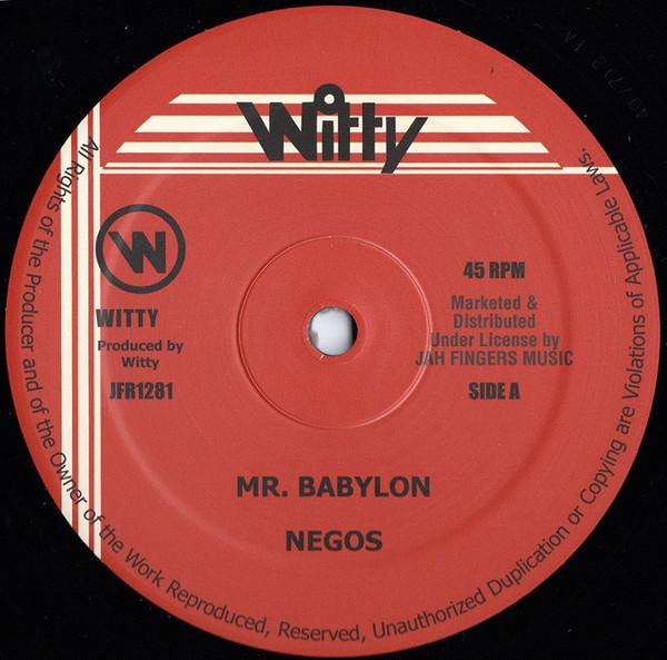 Negus - Mr. Babylon
