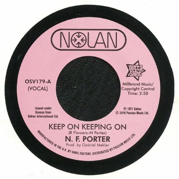 Nolan Porter - Keep On Keeping On / If I Could Only Be Sure