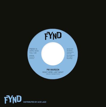 PM Warson - Right Here, Last Night