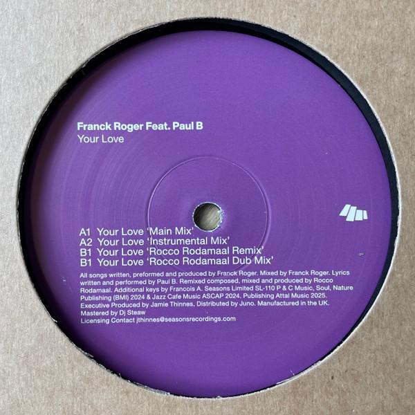 Paul B, Franck Roger, Rocco Rodamaal - Your Love 