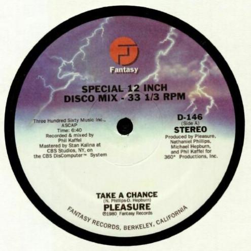 Pleasure (4) - Take A Chance / Glide