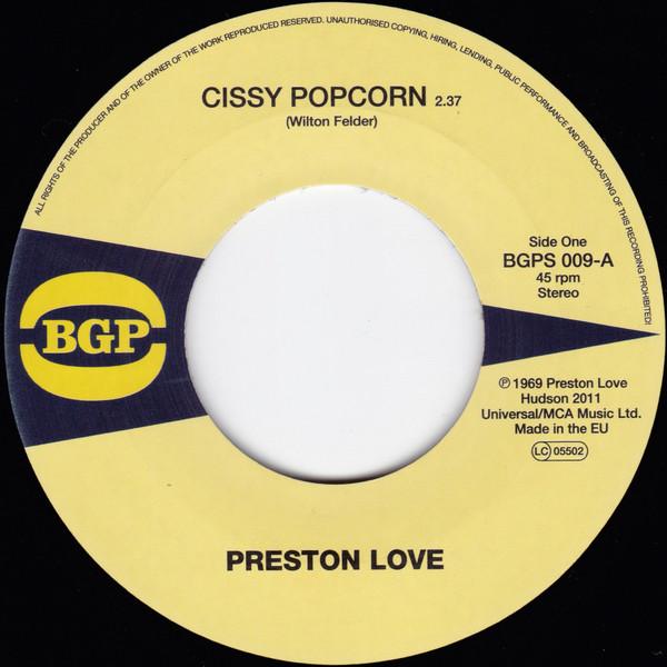 Preston Love And His Band, Brenda George - Cissy Popcorn / I Can't Stand It