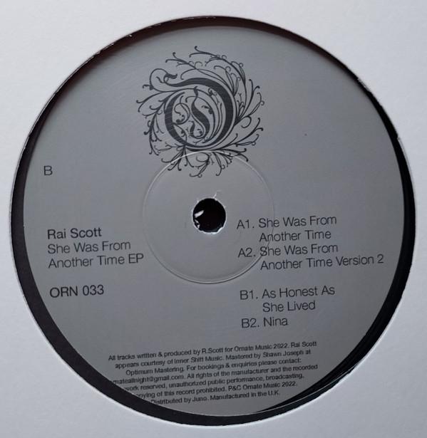 Rai Scott - She Was From Another Time EP