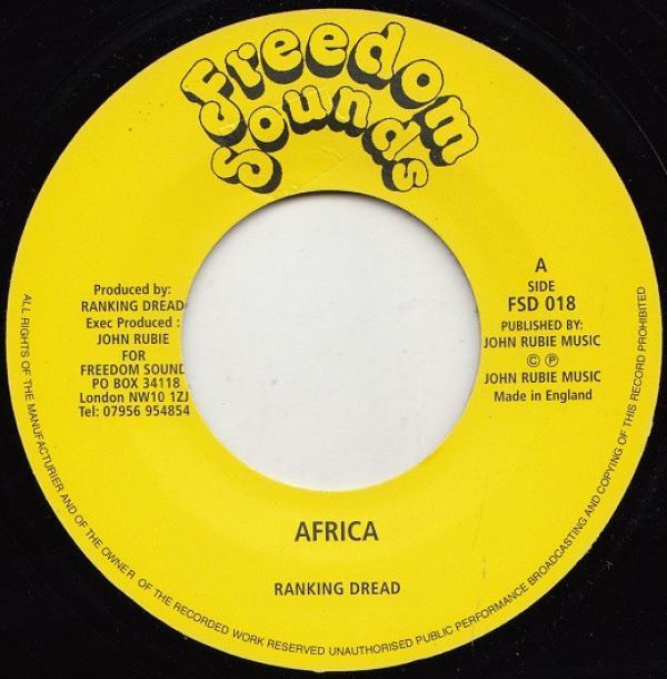Ranking Dread - Africa