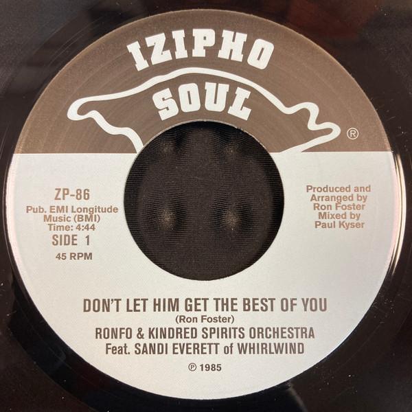 Ronfo & Kindred Spirits Orchestra, Sandi Everett, Lee McDonald - Don't Let Him Get The Best Of You / Let's Play Luck