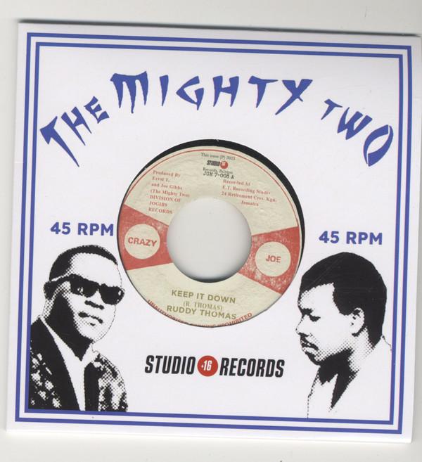 Ruddy Thomas, The Mighty Two - Keep It Down / Down With It Version
