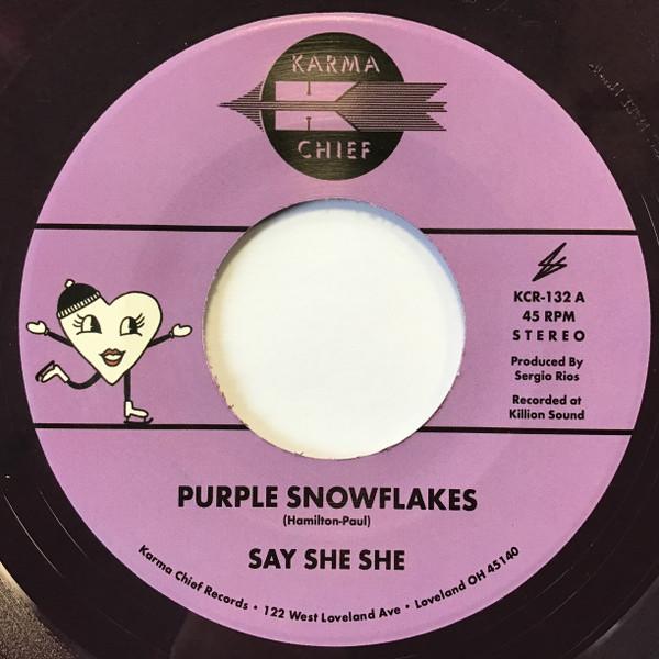 Say She She - Purple Snowflakes / This Wintertime