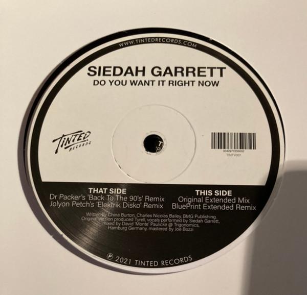 Siedah Garrett - Do You Want It Right Now