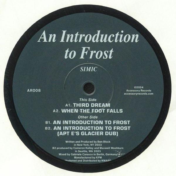 Simic - An Introduction to Frost