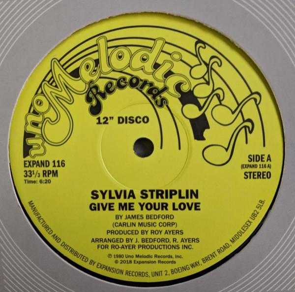 Sylvia Striplin - Give Me Your Love / You Can't Turn Me Away