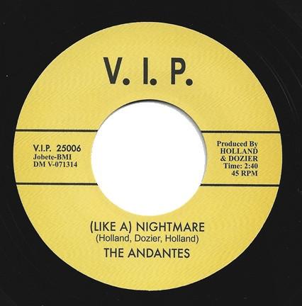 The Andantes - (Like A) Nightmare  / If You Were Mine