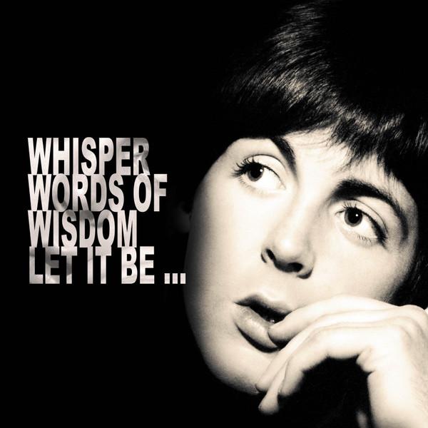 The Beatles - Whisper Words Of Wisdom Let It Be ...