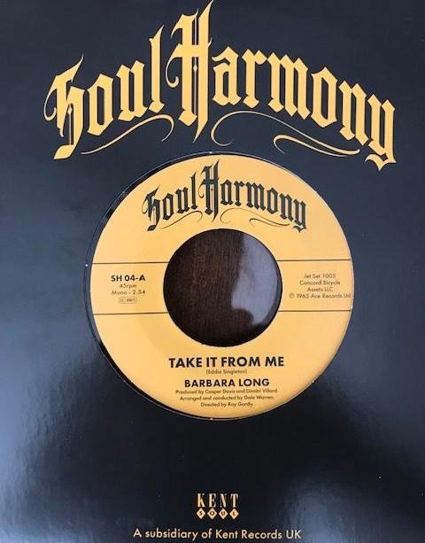 The Cautions, Barbara Long (3) - Take It From Me / Poor Loser