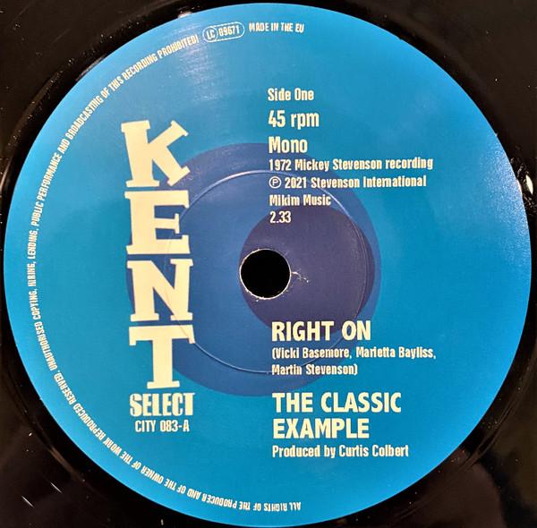 The Classic Example - Right On