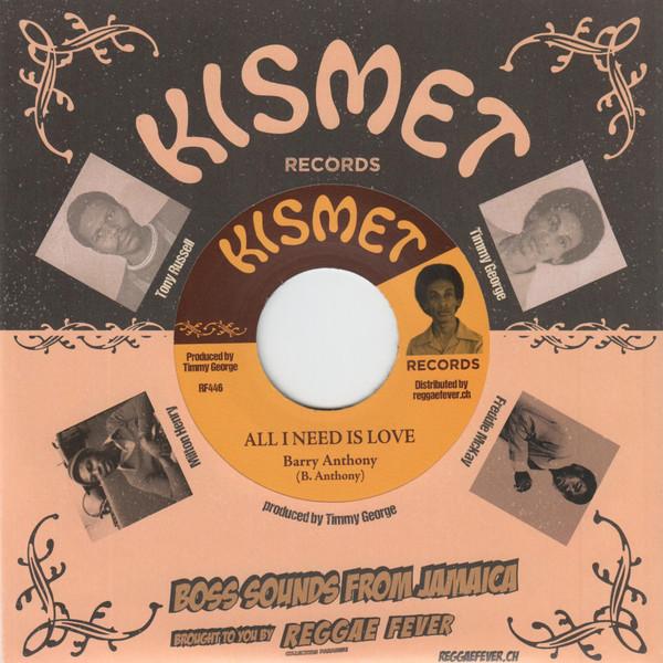 The Emotions (2), Barry Anthony (3) - All I Need Is Love / Love You Most Of All