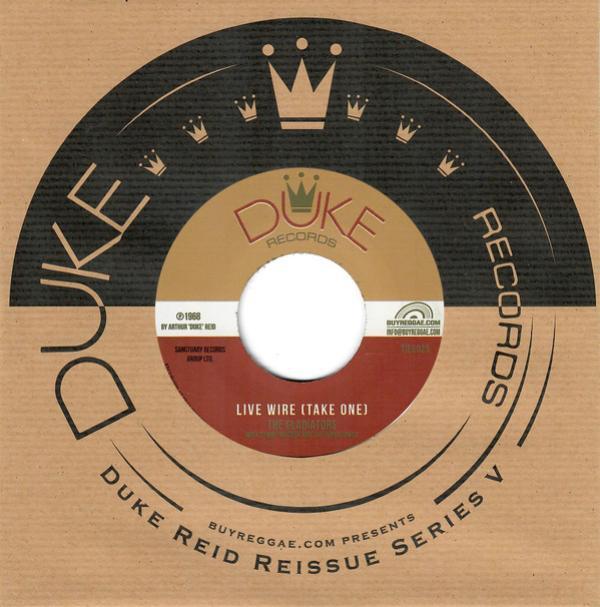 The Gladiators, Justin Hinds - Live Wire (Take One) / Rub Up Push Up